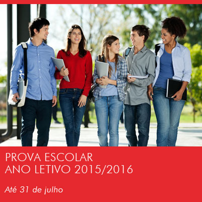 Prova Escolar – ano letivo de 2015/2016