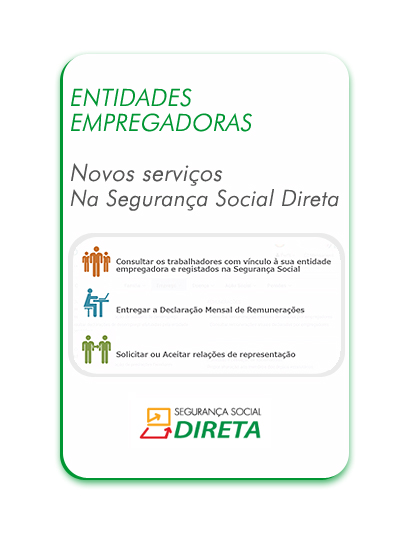 Novos serviços para entidades empregadoras na Segurança Social Direta