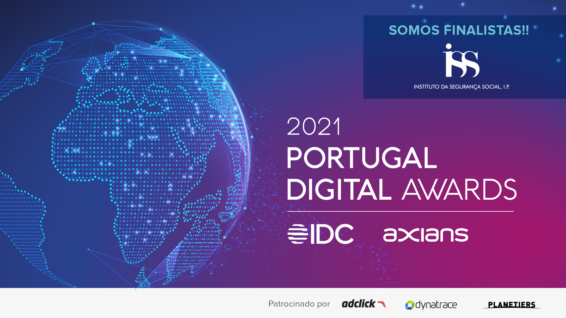 Instituto da Segurança Social finalista dos Portugal Digital Awards 2021