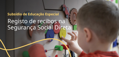 Subsídio de Educação Especial - Registo de recibos de apoio individualizado