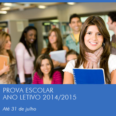 Prova Escolar – ano letivo de 2014/2015