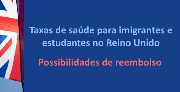 Taxas de saúde para imigrantes e estudantes no Reino Unido